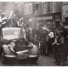 Schmutziger Donnerstag: Die Weckerkolonne auf der Bodanstrasse.