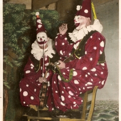 Bunter Abend im Schützen: Die beiden Musikclowns Gustav Kabusreuther und Alfred Koch brachten das Publikum zum Lachen.