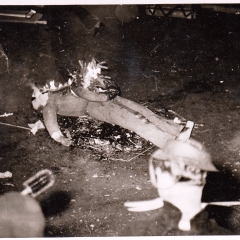 Zum Leitwesen aller wurde Prinz Karneval verbrannt.