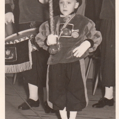 Bunter Abend: Der kleine Tambour Günter Uetz (FZ-Chef in den 70ger Jahren) zeigte was er bereits gelernt hat.