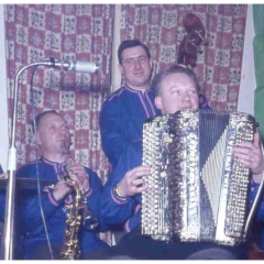 Bunter Abend im Schützen: Der Abend wurde musikalisch berieselt von der Haus- und Hof-Kapelle A. Lehle.