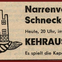 Kehraus (Verbrennung) im Ziegelhof.