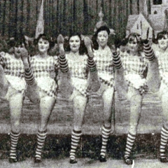 Narrenkonzerte im Konzil: Das Schneckenburg-Ballett. Eine Augenweide für Mini-Rockzipfel-Anhänger. Mit Ilona Aurich, Gerda Binkert, Helga Bürger, Ingrid Hecht, Gisela Hirsch, Gerda Martin, Renate Pedolzky, Gisela Uetz. Einstudiert von Inge Stöß.