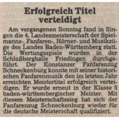 Fanfarenzug erfolgreich den Titel verteidigt.