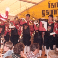 Fanfarenzug beim Fanfarenzug-Treffen in Gammertingen.