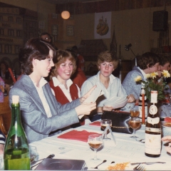 60 Jahre Schneckenburg: Nun konnte man zum gemütlichen Teil übergehen.