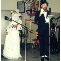 Fasnachtseröffnung im Ziegelhof: Rolf Beron und Bernd Mutter erzählen was im Leben "In" ind "Out" ist.