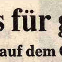 Schmutziger Donnerstag: Wieder Narrenkirmes auf dem Gottmannplatz.