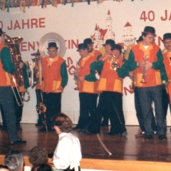 70 Jahre Schneckenburg: Am Ende des Programms durfte die Clowngruppe unter der Leitung von Gerd Zachenbacher nicht fehlen.