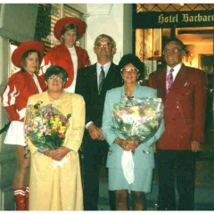 40 Jahre Elferrat von Alex Volz und Ludwig Degen: Das Fest wurde im Hotel Barbarosse gefeiert.