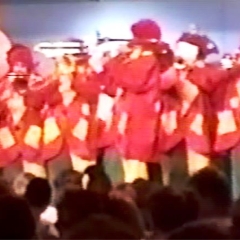 11.11. in der Linde: Zum Abschluss noch die Clowngruppe unter der Leitung von Gerd Zachenbacher.