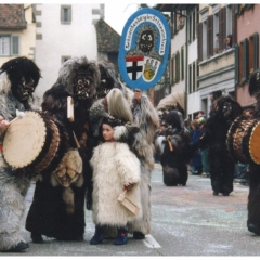 Der Schneeschreck in Konstanz auf den Gassen.