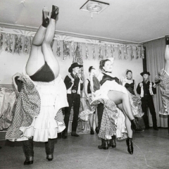 11.11. in der Linde: Das Schneckenburg-Ballett im Western Saloon unter der Leitung von Karin Ott.