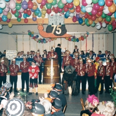 75 Jahre Schneckenburg: Durch den Abend begleitete der Wollmatinger Musikverein.