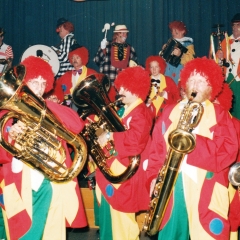 75 Jahre Schneckenburg: Die Clowngruppe durfte natürlich auch nicht fehlen.