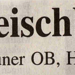 Bunte Abende im Konzil: Zeitungsüberschrift.