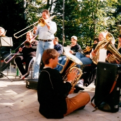 Die Clowngruppe beim Probewochenende in Amden am Walensee.