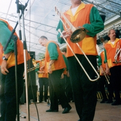 Die Clowngruppe beim Kellerfest vom Ruppaner.