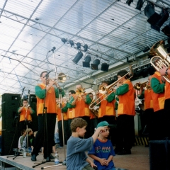 Die Clowngruppe beim Kellerfest vom Ruppaner.