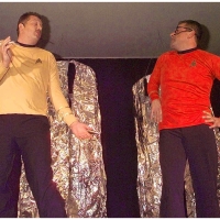 11.11. in der Linde: Raumschiff Enterprise mit Kirk (Rolf Reisacher) und Scotty (Jörg Deicher).