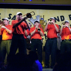 11.11. in der Linde: Die Clowngruppe unter der Leitung von Gerd Zachenbacher.