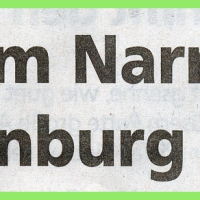 11.11. in der Linde: Zeitungsartikel.