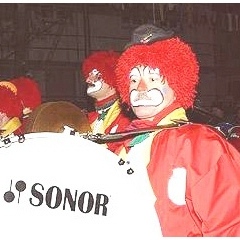 Die Clowngruppe in Radolfzell.