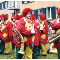 Rosenmontag: Besuch im Hindenburgblock.