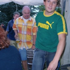 Schneckenburg Gartenfest: Das Bier durfte natürlich nie knapp werden.