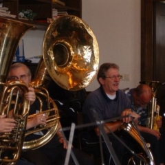 Die Clowngruppe auf Probewochenende in Strittberg bei Höchenschwand.
