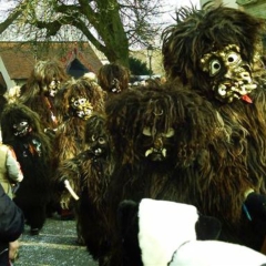 Hegau-Bodensee-Umzug in Hilzingen: Der Schneeschreck beim Umzug.
