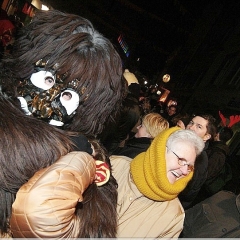 Butzenlauf: Der Schneeschreck war dabei.