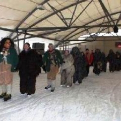 Die Schneckenburg bei "Mäschkerle on Ice".