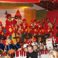 Anschließend spielte die Clowngruppe noch bei den Quakern in Allmannsdorf.