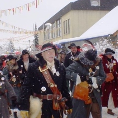 Hegau-Bodensee-Umzug in Hattingen: Dann folgte der Räuber.