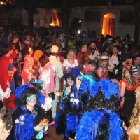 Fasnachtsball der Schneckenburg im Konzil: Im Saal war bereits eine tolle Stimmung.