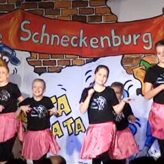 11.11. in der Linde: Das Kinderballett der Schneckenburg unter der Leitung von Annika und Karin Ott.