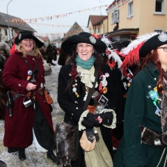 Hegau-Bodensee-Umzug in Rielasingen: Der Räuber.