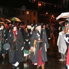 Nachtumzug der Seenarren in Dettingen mit dem Räuber.