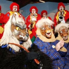 Frühschoppen im Konzil: Zum Auftakt spielte die Clowngruppe der Schneckenburg.