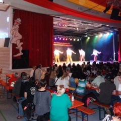 Männerballett-Treffen vom Schneeschreck: Das Publikum war begeistert.