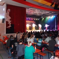 Männerballett-Treffen vom Schneeschreck: Das Publikum war begeistert.