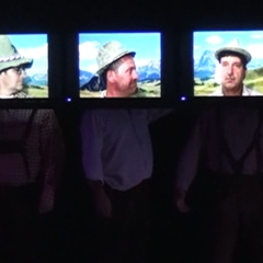 11.11. in der Linde: Im Alpen-TV konnten Markus Deutinger, Udo Dietrich und Thorsten Saile bewundert werden.