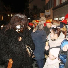 Der Butzenlauf wie gewohnt mit dem Schneeschreck.