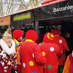 Schmutziger Donnerstag: Danach ging es schnell wieder weiter.