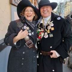 Schmutziger Donnerstag: Nun ging es in den Petershof.