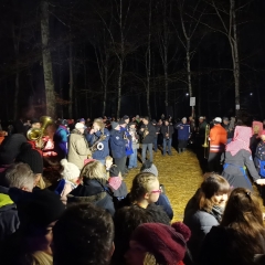 Schneeschreck-Erwachen: Am Ende spielte noch die Clowngruppe unter der Leitung von Gerd Zachenbacher.