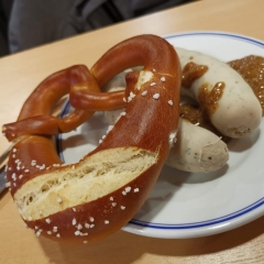 Ordensverleihung: Die Veranstaltung stand wieder unter dem Motto: "Weißwurst-Frühstück".