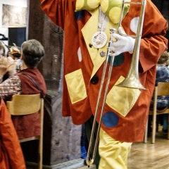 Frühschoppen im Konzil: Gerd Zachenbacher gab den Takt vor.