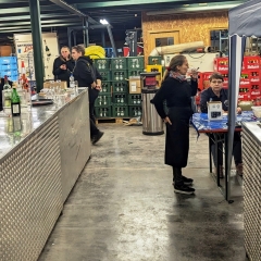11.11. der Schneckenburg: Das Catering war bereit.
